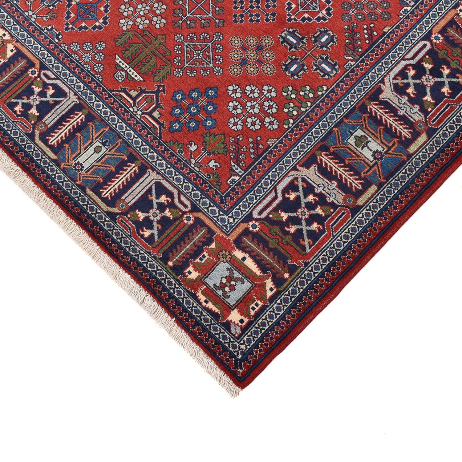 Alfombra persa - Nómada - 260 x 168 cm - rojo