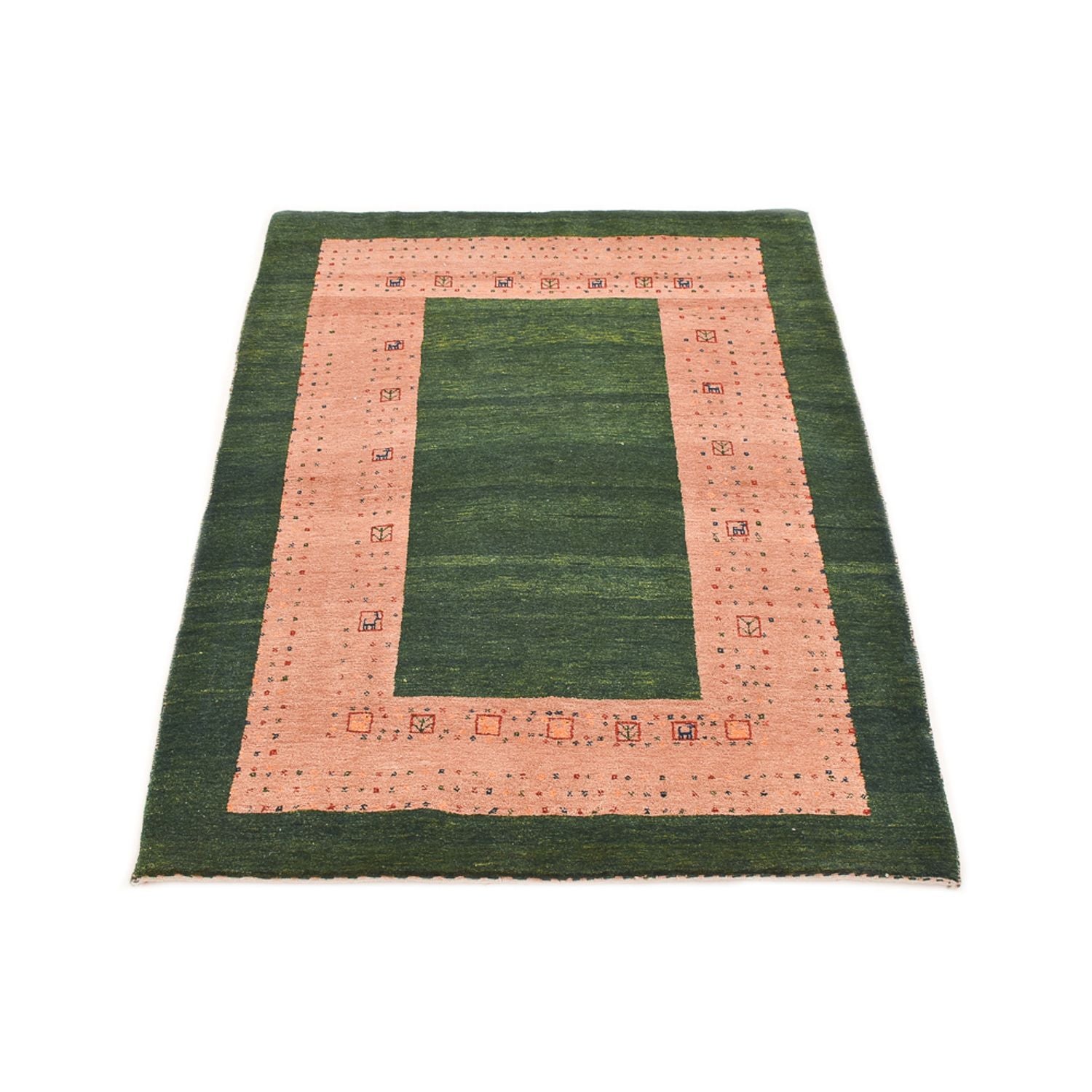 Alfombra Gabbeh - Loribaft Persa - 150 x 108 cm - multicolor