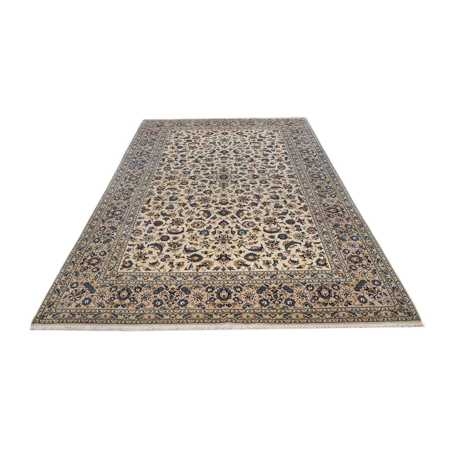 Alfombra persa - Keshan - 322 x 217 cm - arena