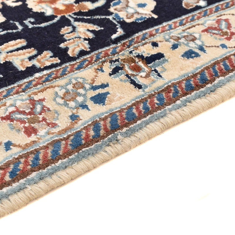 Alfombra de pasillo Alfombra Persa - Nain - Real - 180 x 68 cm - azul oscuro