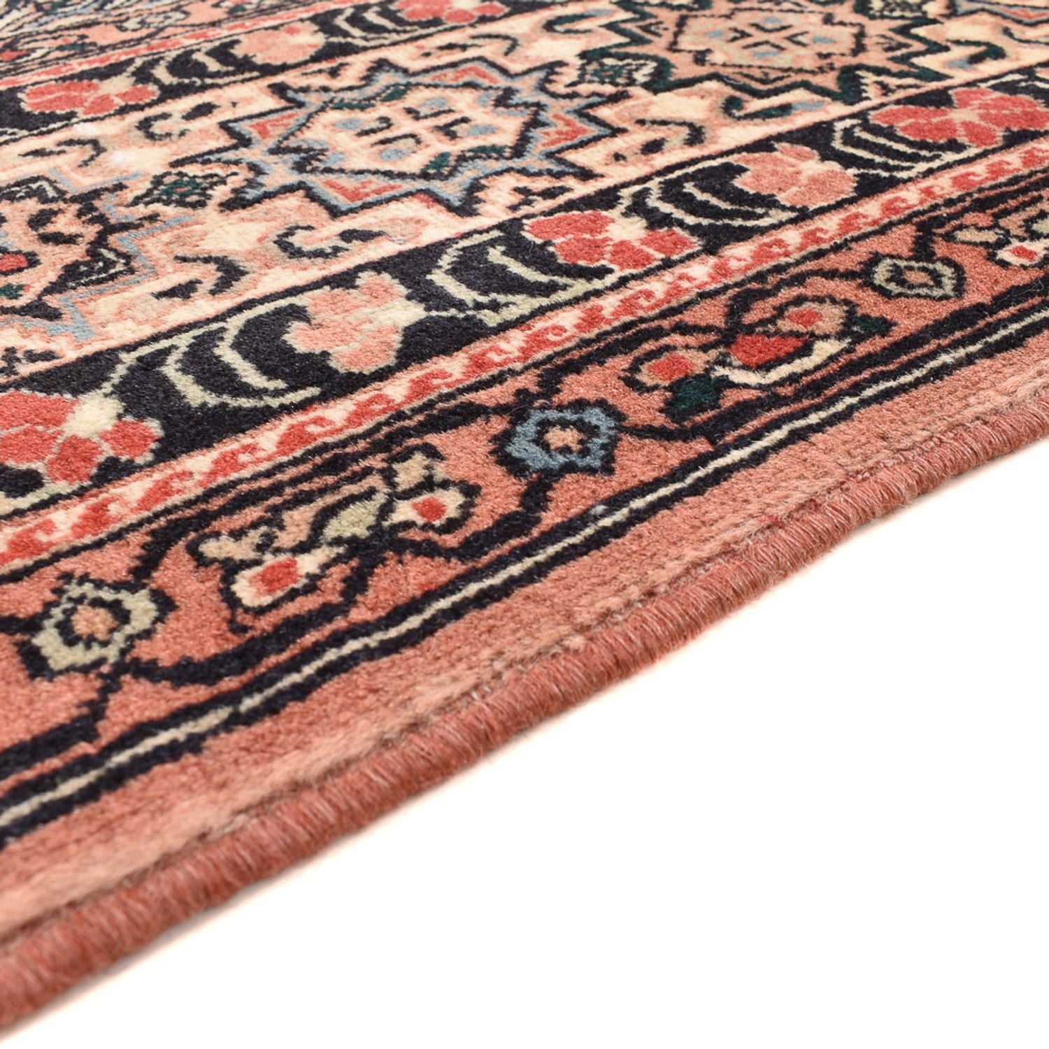 Alfombra Gabbeh - Persa Kashkuli cuadrado  - 195 x 195 cm - beige oscuro