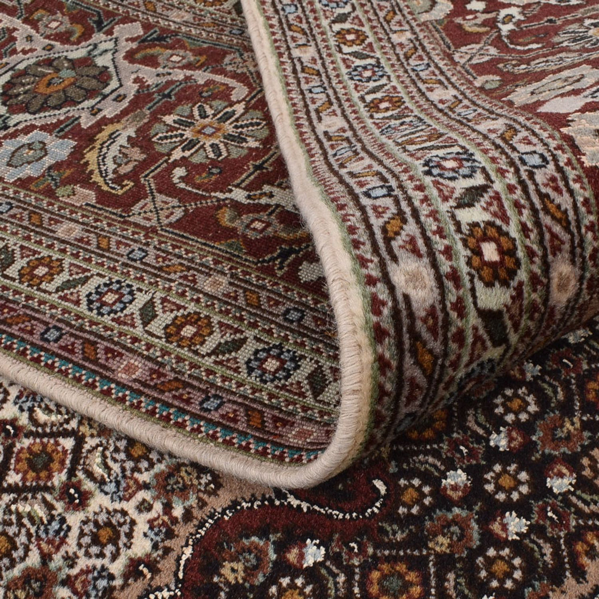 Alfombra Persa - Tabriz - Real cuadrado  - 252 x 247 cm - marrón
