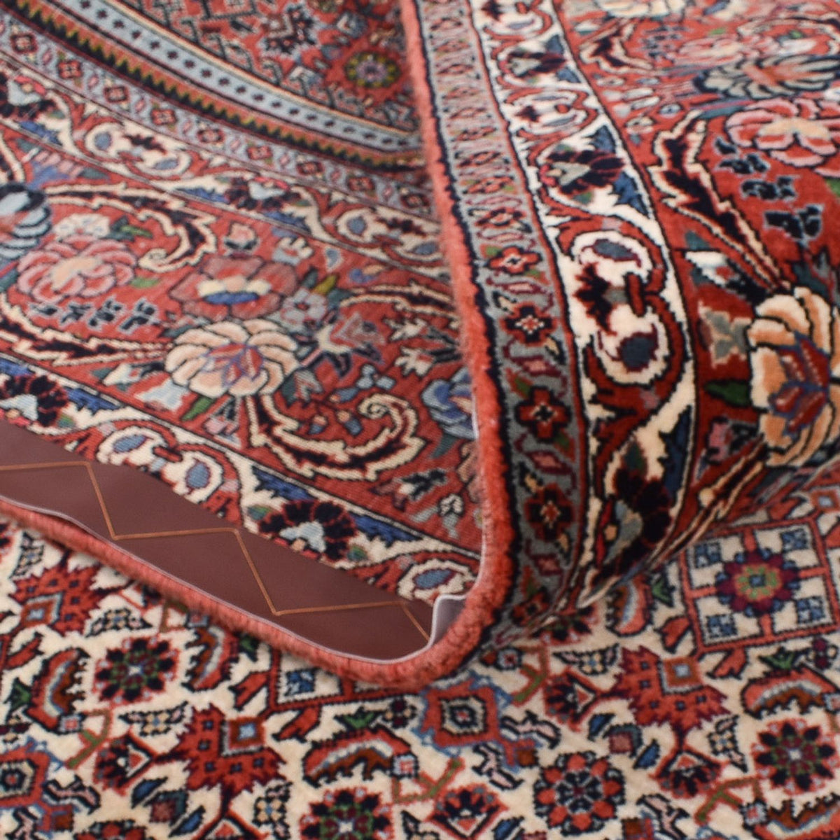 Alfombra persa - Bidjar - 305 x 198 cm - óxido