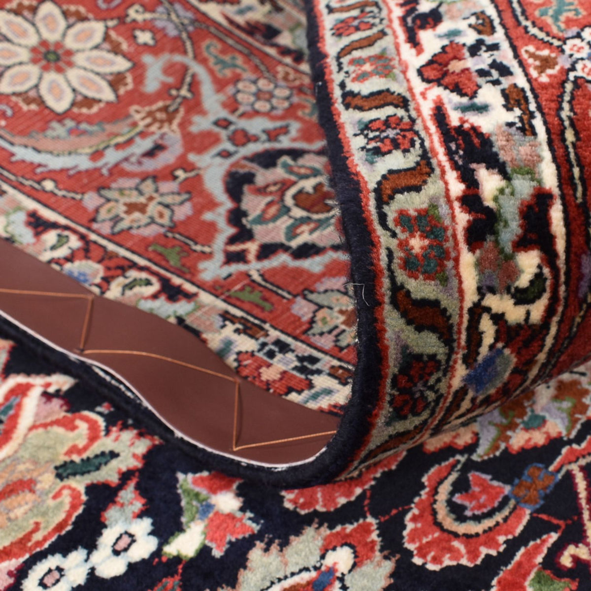 Alfombra persa - Bidjar - 247 x 210 cm - óxido