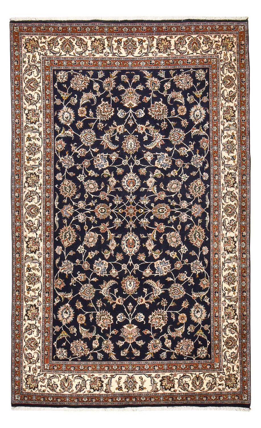 Alfombra persa - Clásica - 310 x 195 cm - azul oscuro