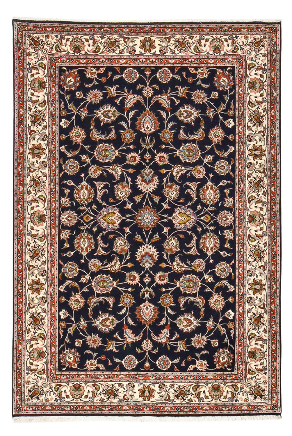 Alfombra persa - Clásica - 283 x 192 cm - azul oscuro