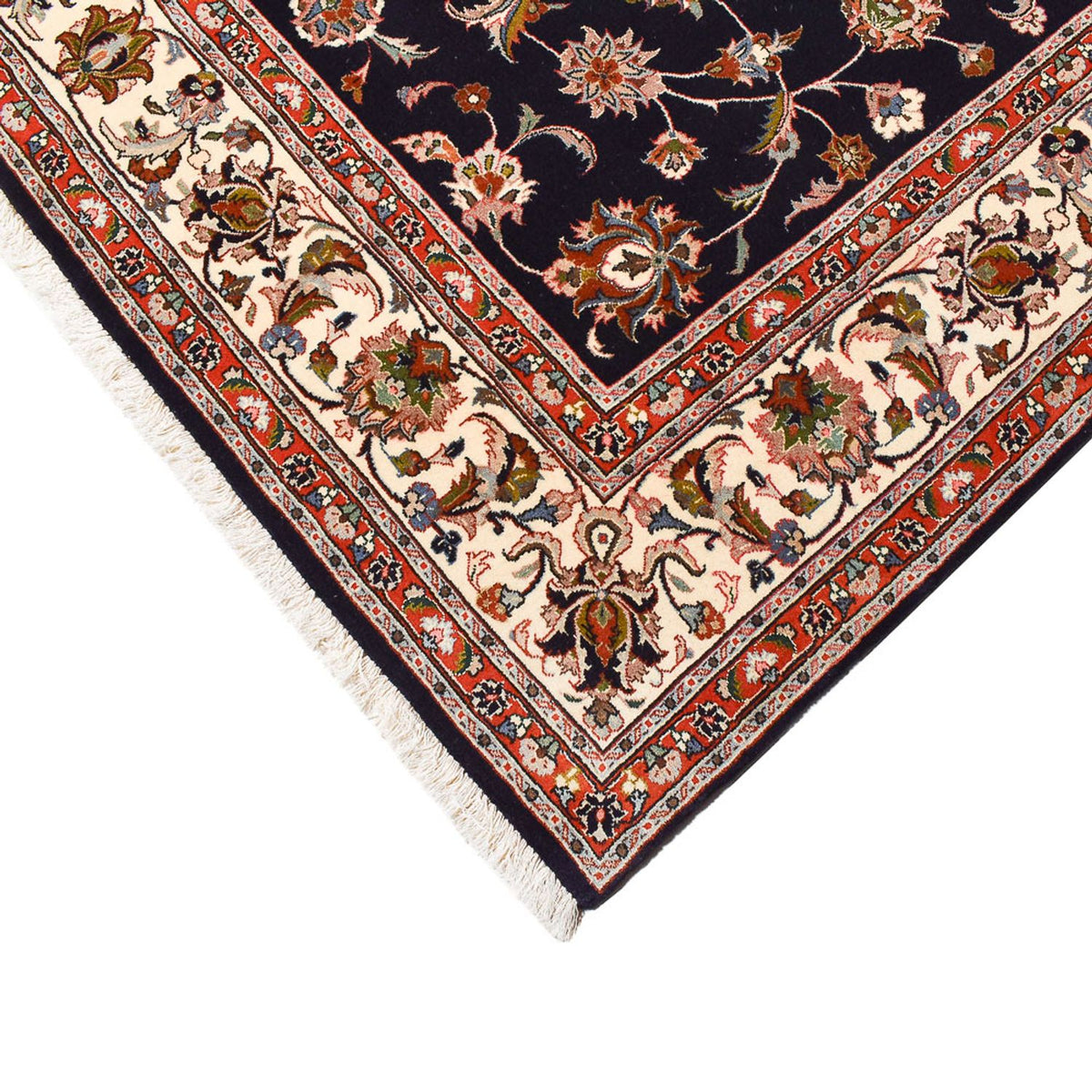 Alfombra persa - Clásica - 283 x 192 cm - azul oscuro