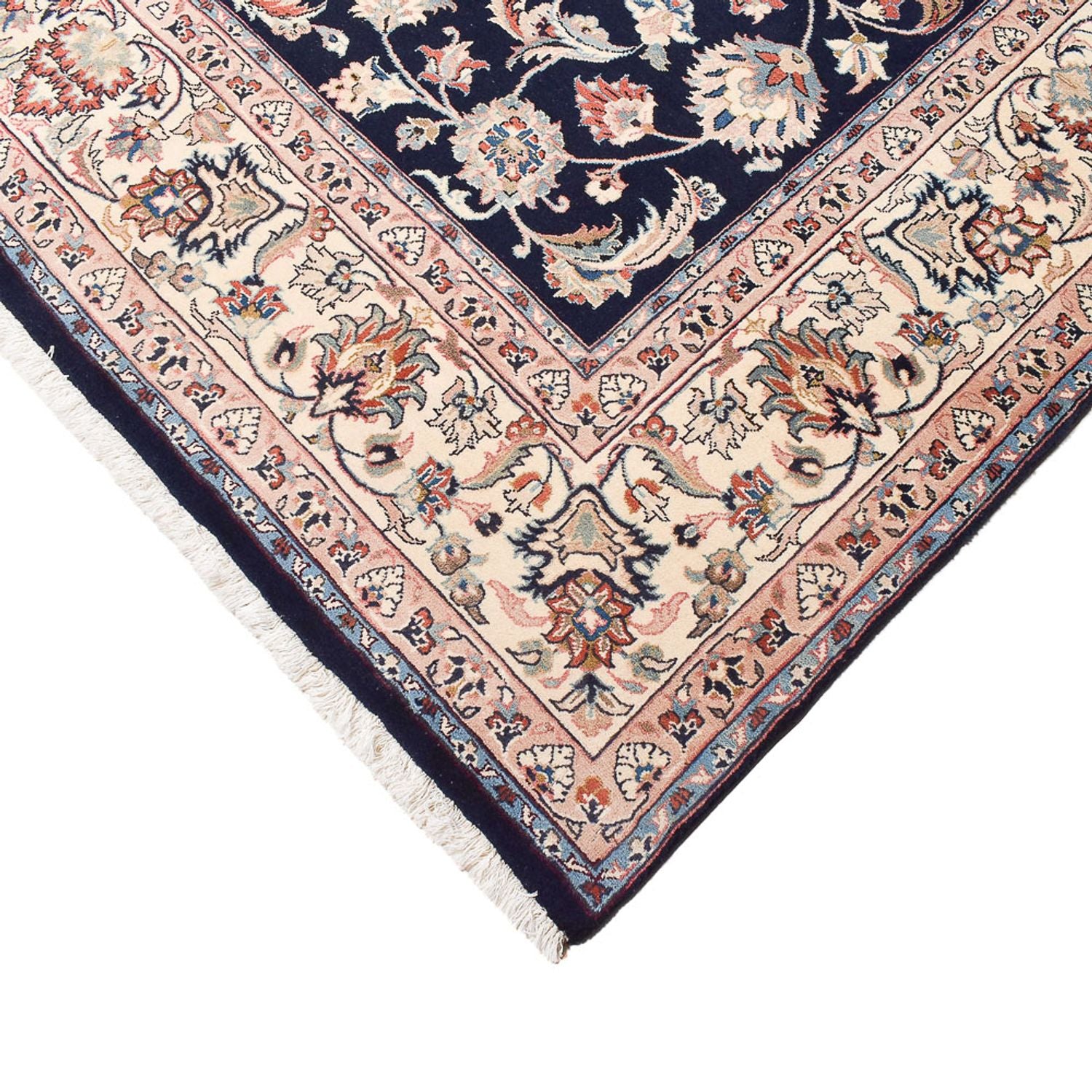 Alfombra persa - Clásica - 285 x 192 cm - azul oscuro