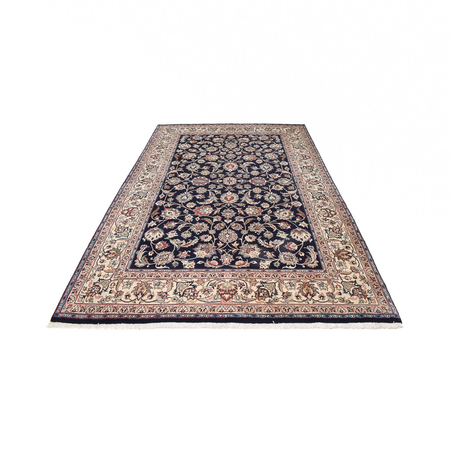 Alfombra persa - Clásica - 285 x 192 cm - azul oscuro
