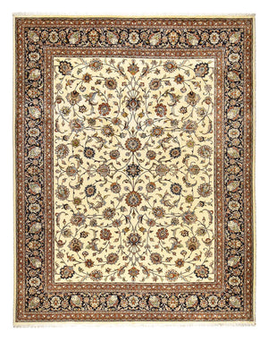 Alfombra persa - Clásica - Real - 385 x 294 cm - crema