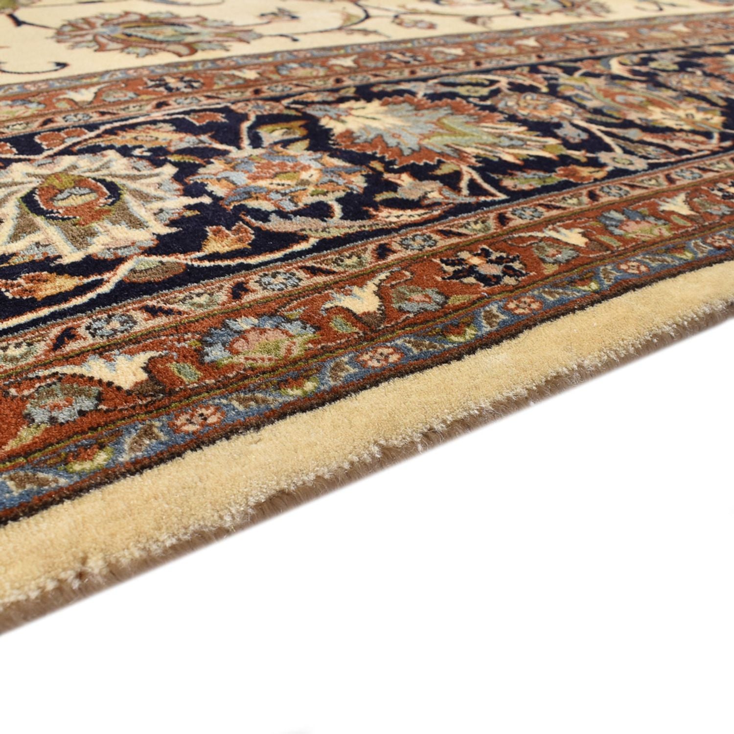 Alfombra persa - Clásica - Real - 385 x 294 cm - crema