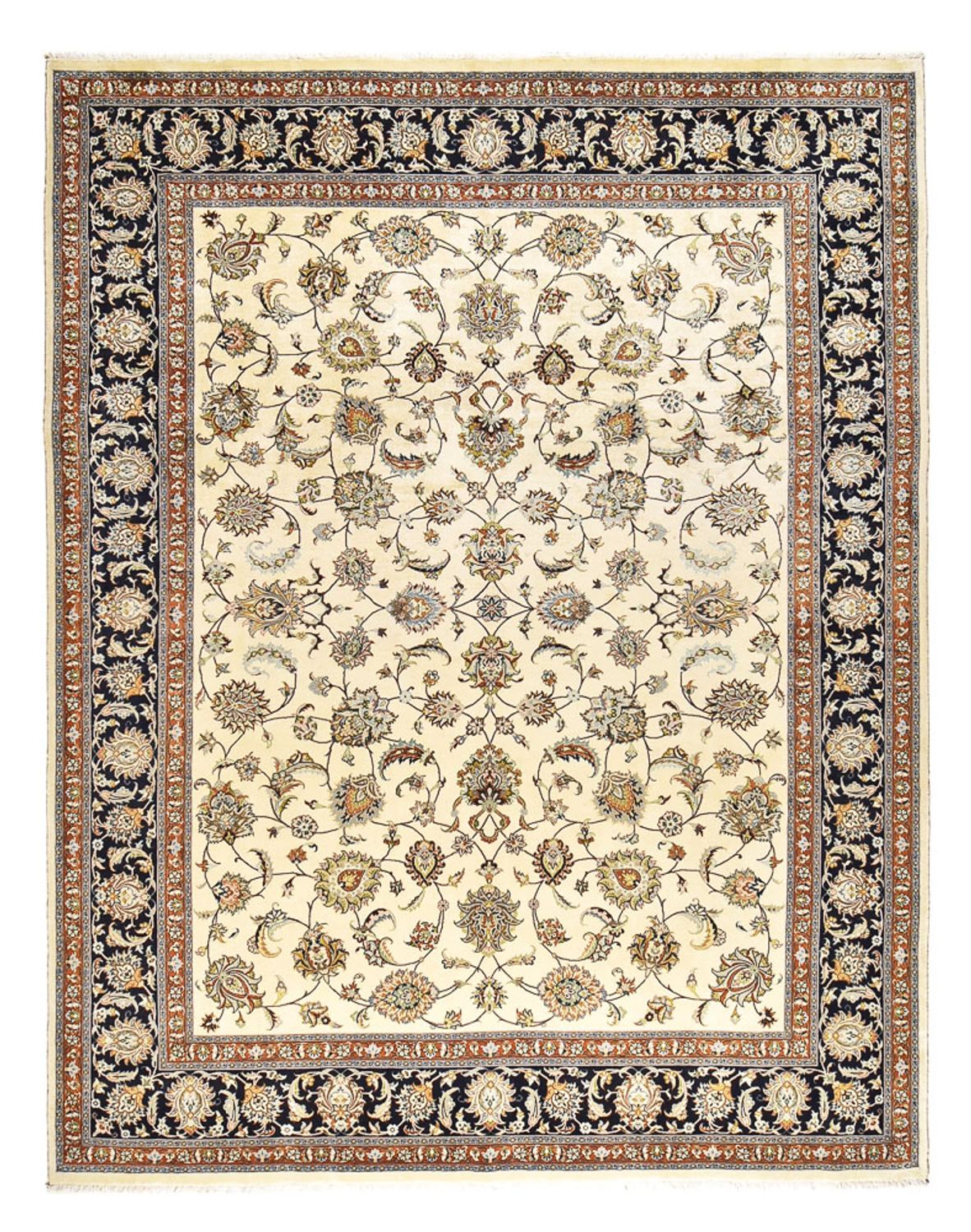 Alfombra persa - Clásica - Real - 380 x 292 cm - crema
