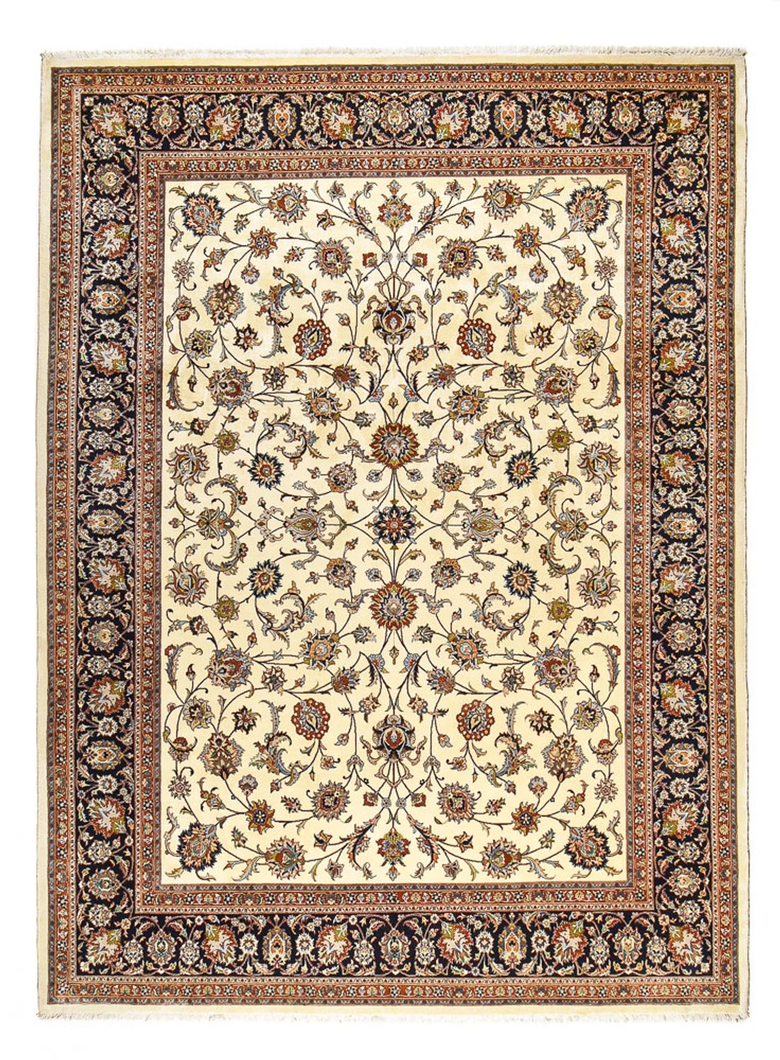 Alfombra persa - Clásica - Real - 398 x 296 cm - crema