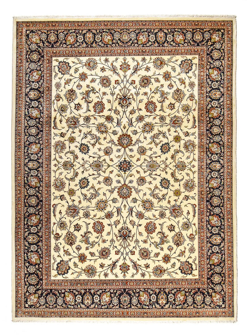 Alfombra persa - Clásica - Real - 398 x 296 cm - crema
