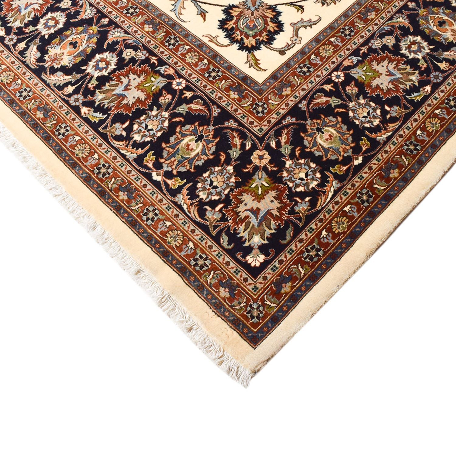 Alfombra persa - Clásica - Real - 398 x 296 cm - crema