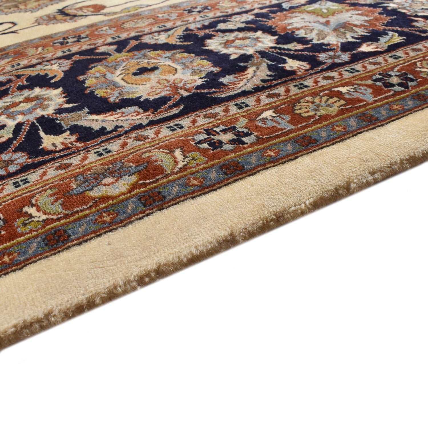 Alfombra persa - Clásica - Real - 398 x 296 cm - crema