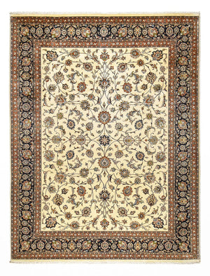 Alfombra persa - Clásica - Real - 393 x 288 cm - crema