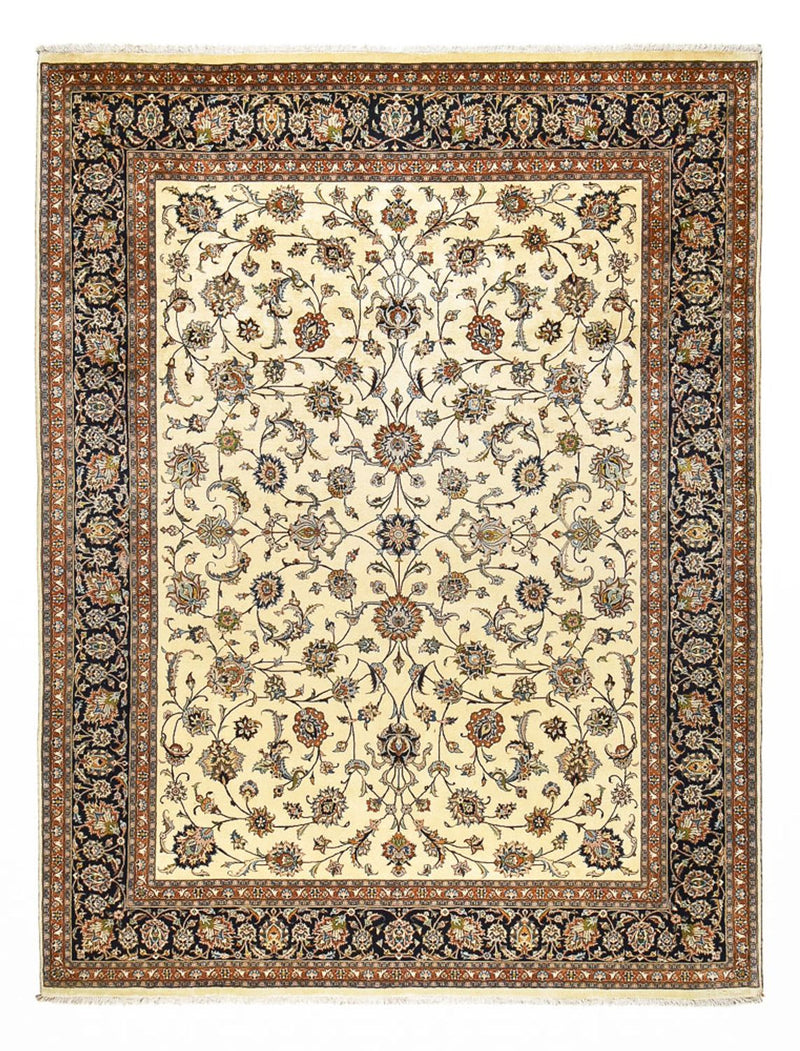 Alfombra persa - Clásica - Real - 393 x 288 cm - crema