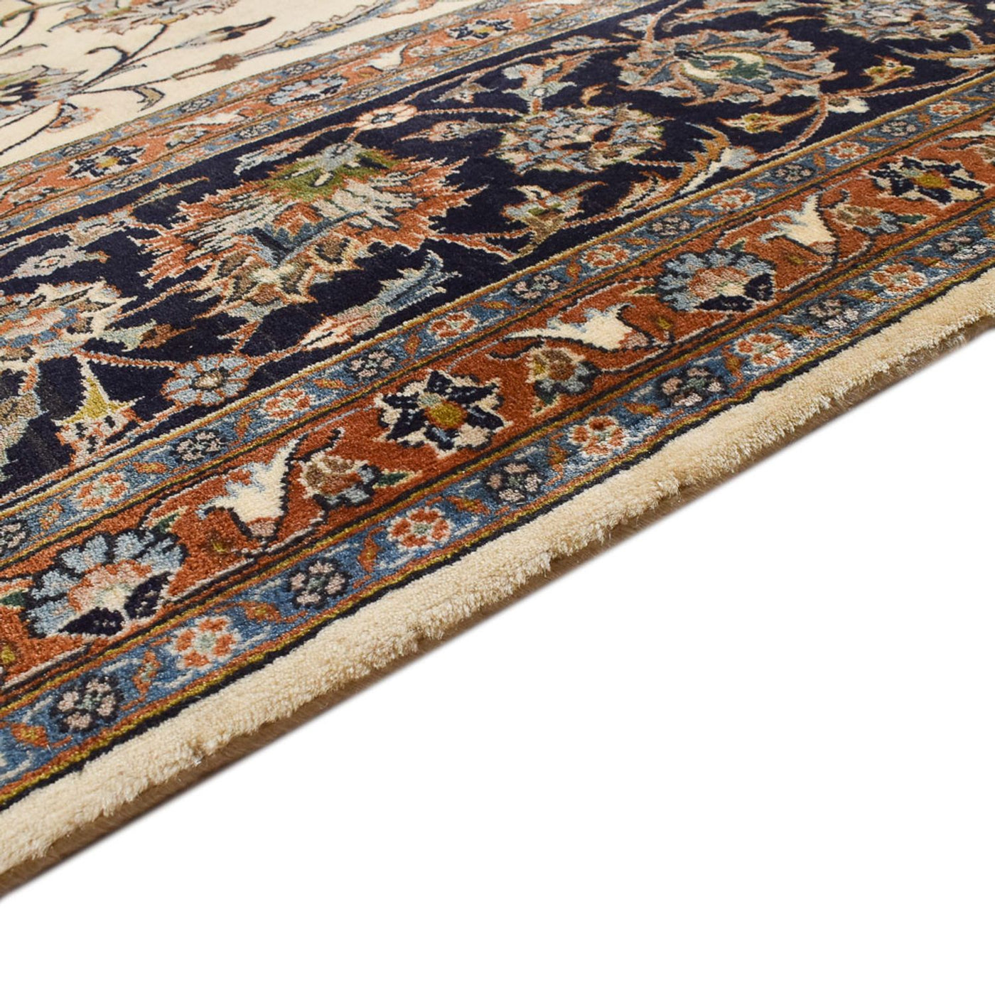 Alfombra persa - Clásica - Real - 393 x 288 cm - crema