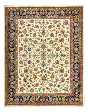 Alfombra persa - Clásica - Real - 383 x 295 cm - crema
