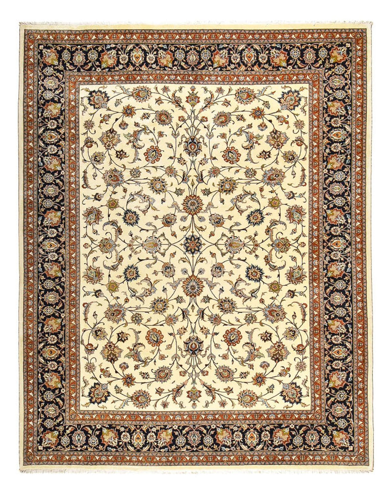 Alfombra persa - Clásica - Real - 383 x 295 cm - crema
