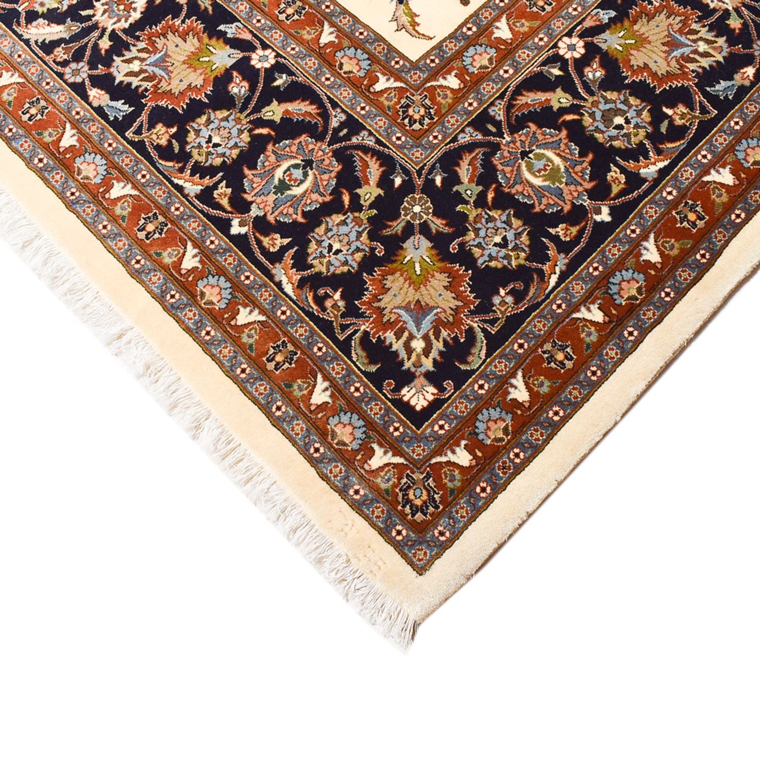 Alfombra persa - Clásica - Real - 383 x 295 cm - crema