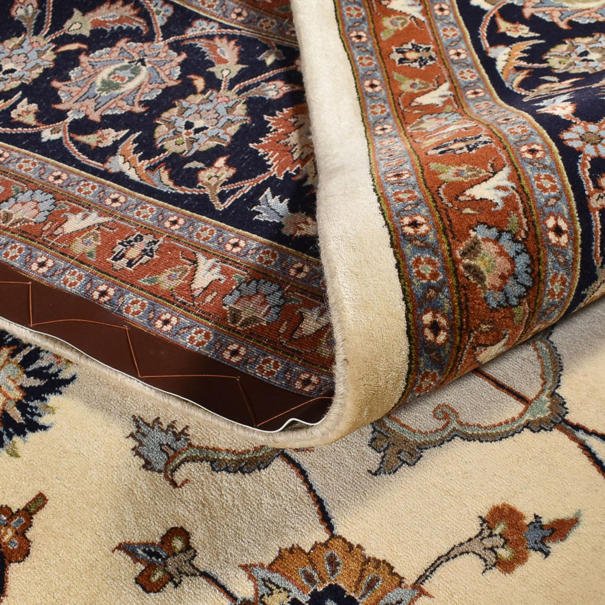 Alfombra persa - Clásica - Real - 383 x 295 cm - crema