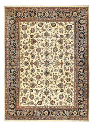 Alfombra persa - Clásica - Real - 403 x 286 cm - crema