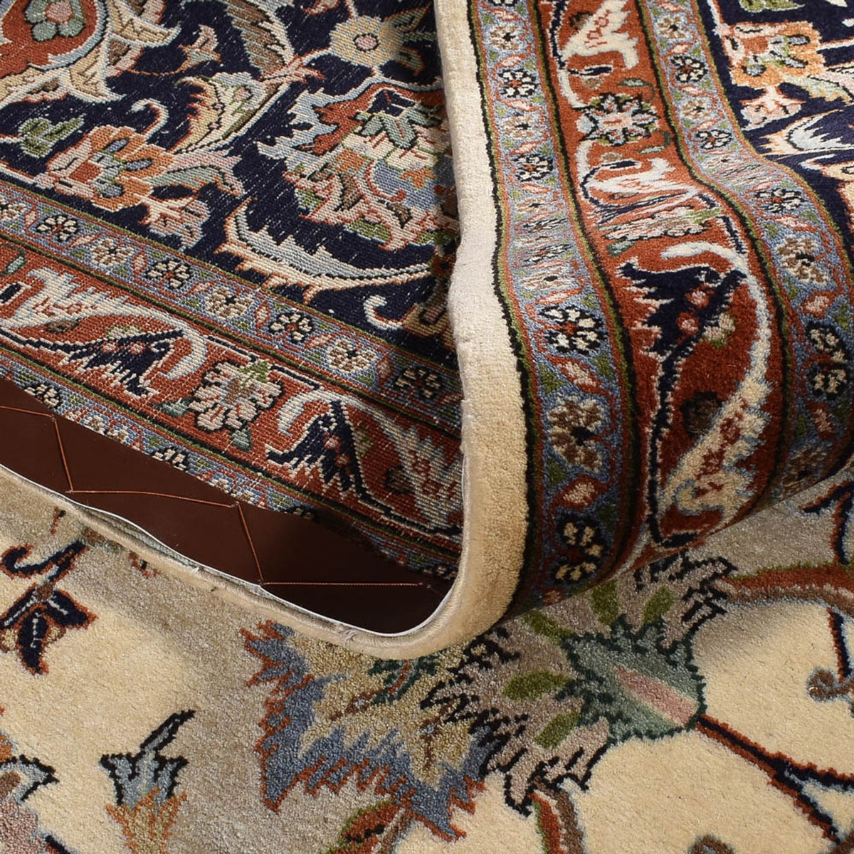 Alfombra persa - Clásica - Real - 403 x 286 cm - crema