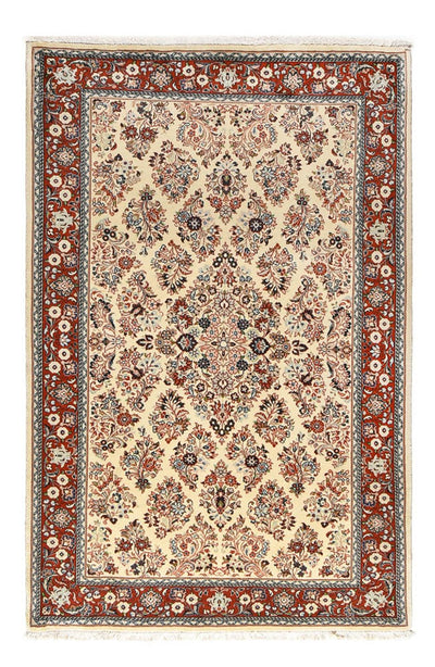 Sarouk Alfombra 134x208cm - Alfombra persa - crema