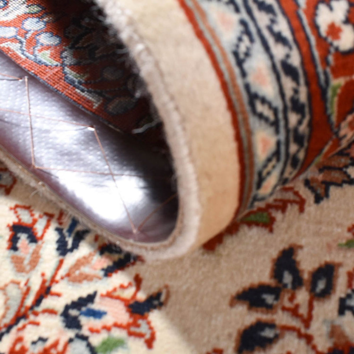 Alfombra persa - Clásica - 208 x 134 cm - crema