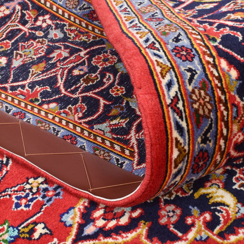 Alfombra persa - Keshan - 228 x 142 cm - rojo