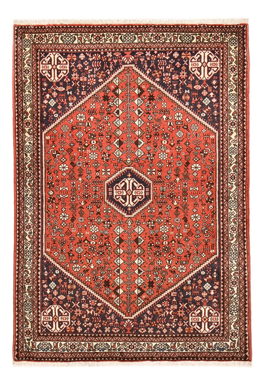 Alfombra Gabbeh - Persa Kashkuli - 155 x 104 cm - rojo