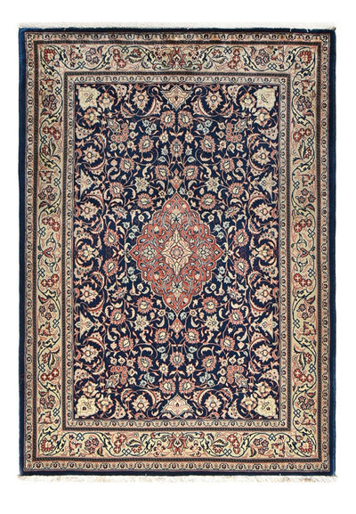 Sarouk Alfombra 145x208cm - Alfombra persa - azul oscuro