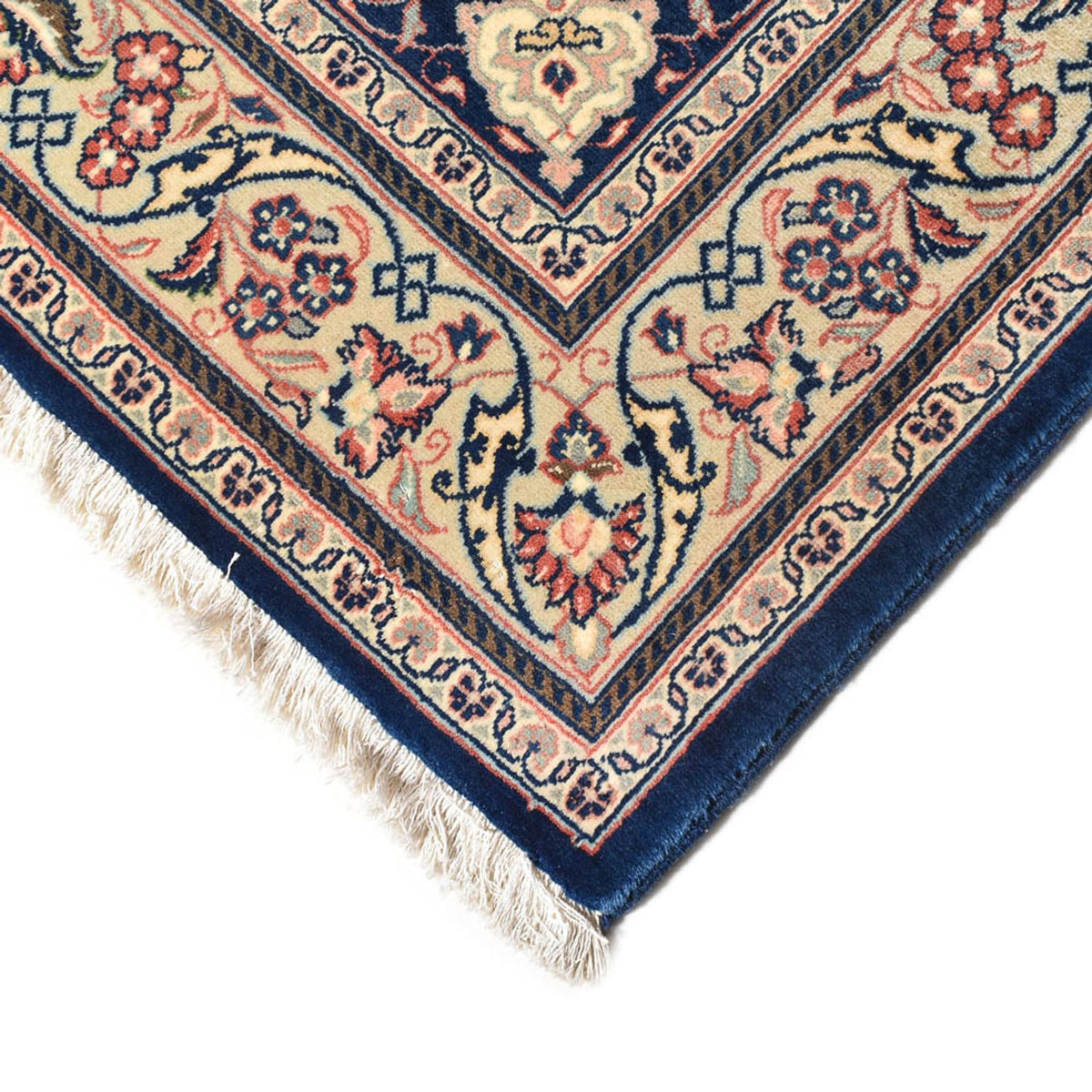 Alfombra persa - Clásica - 208 x 145 cm - azul oscuro