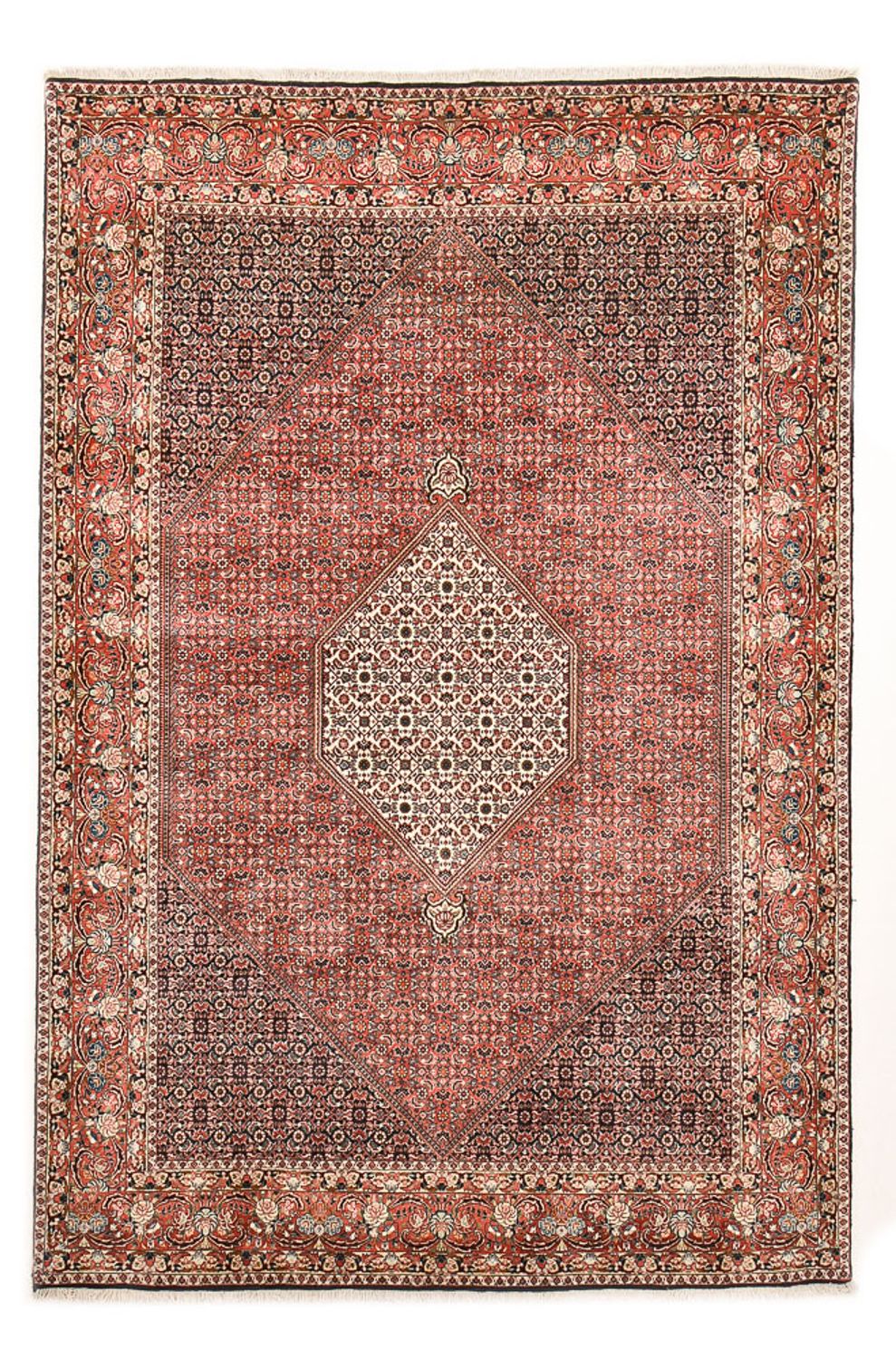 Alfombra persa - Bidjar - 305 x 206 cm - óxido