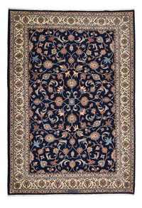 Alfombra persa - Real - 316 x 218 cm - azul oscuro