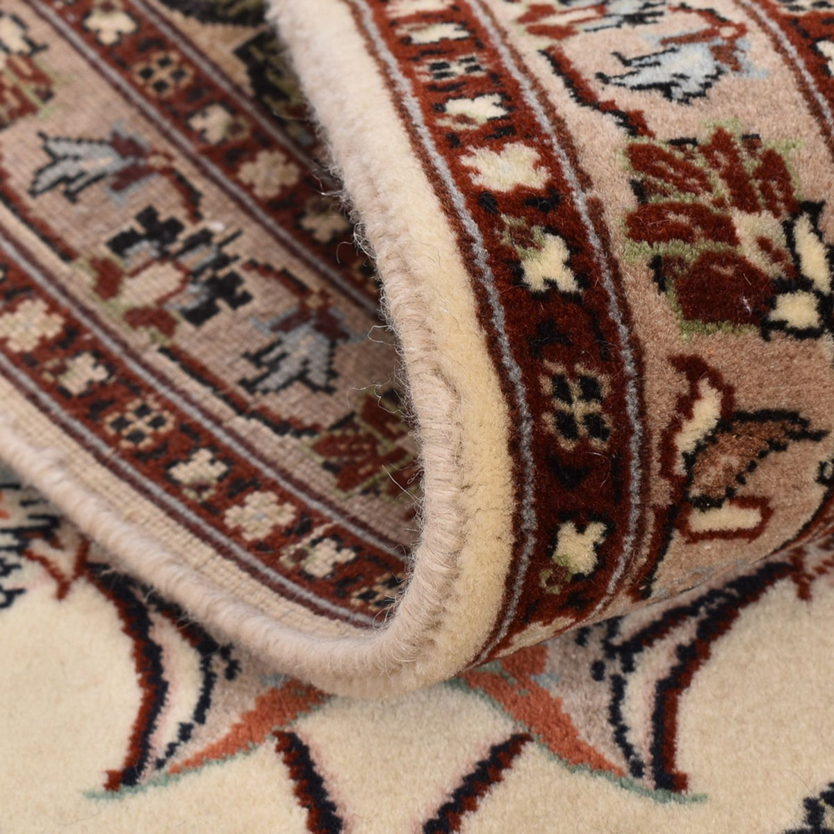 Alfombra de pasillo Alfombra persa - Clásica - 405 x 70 cm - beige