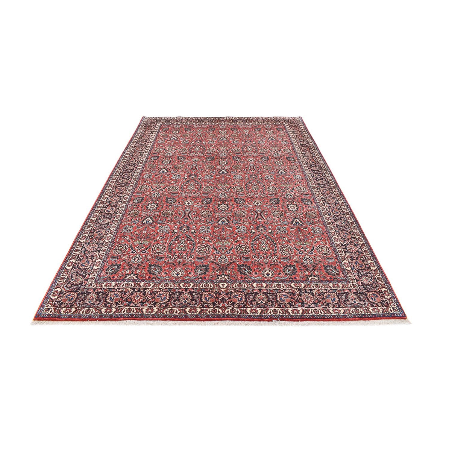 Alfombra persa - Bidjar - 303 x 205 cm - rojo