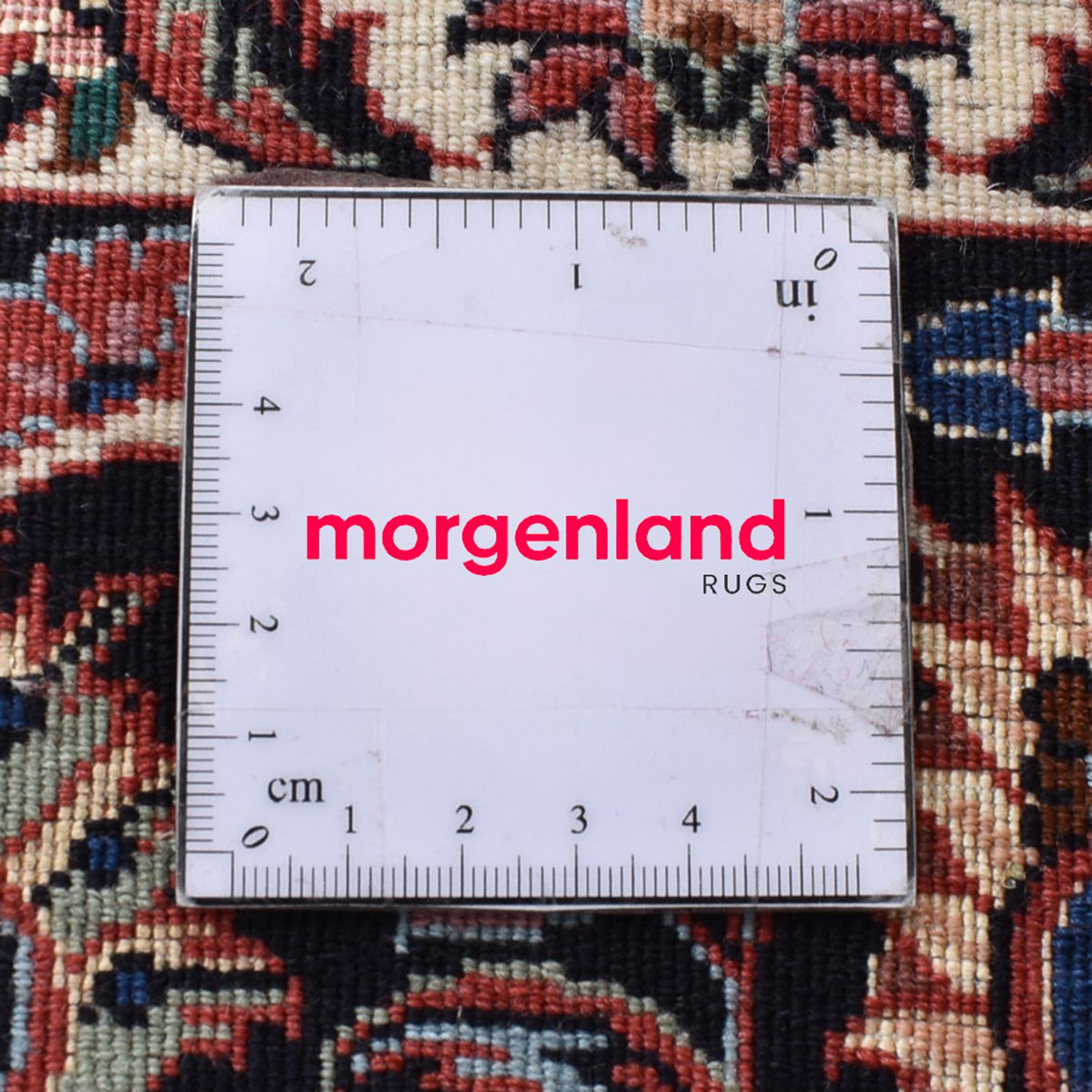 Alfombra persa - Bidjar - 303 x 205 cm - rojo