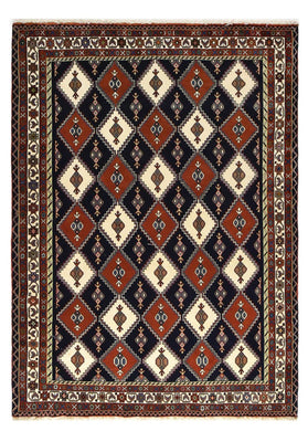 Alfombra persa - Nómada - 205 x 150 cm - multicolor