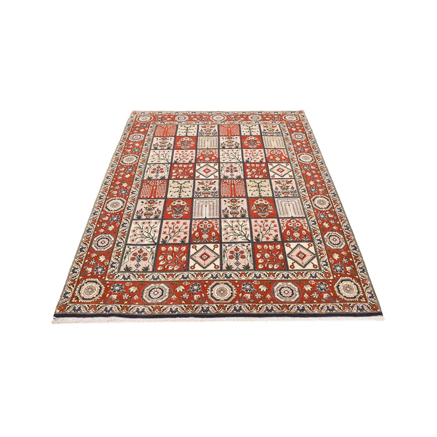 Alfombra persa - Nómada - 241 x 181 cm - multicolor