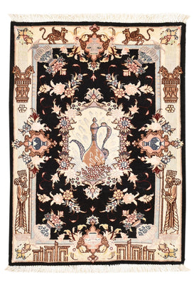 Alfombra Persa - Tabriz - Real - 90 x 60 cm - multicolor