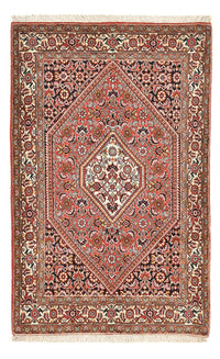 Alfombra persa - Bidjar - 130 x 82 cm - rojo claro