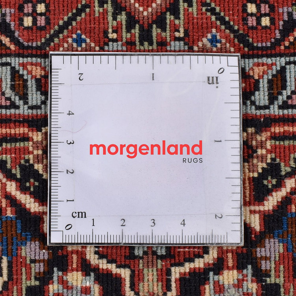 Alfombra de pasillo Alfombra persa - Bidjar - 297 x 85 cm - óxido