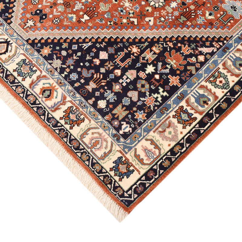 Alfombra Gabbeh - Persa Kashkuli - 162 x 116 cm - óxido