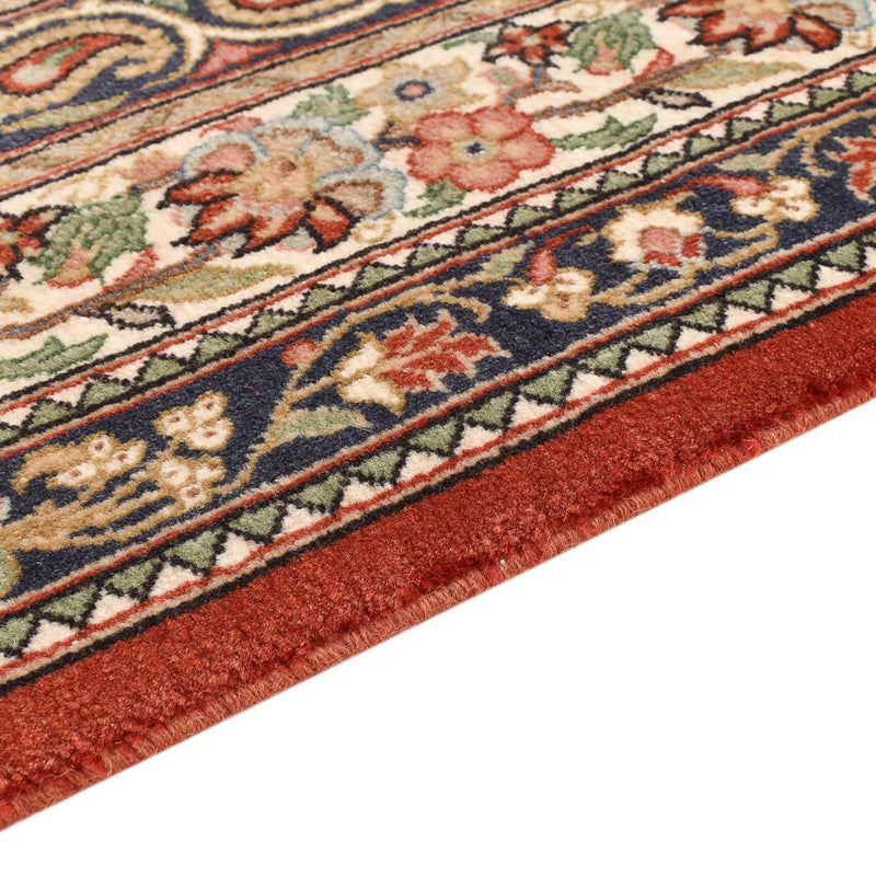 Alfombra de pasillo Alfombra Persa - Ghom - Royal - 156 x 51 cm - beige claro