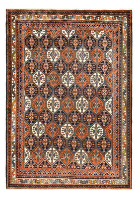 Alfombra persa - Nómada - 209 x 147 cm - multicolor