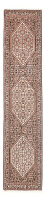 Alfombra de pasillo Alfombra persa - Bidjar - 247 x 55 cm - óxido