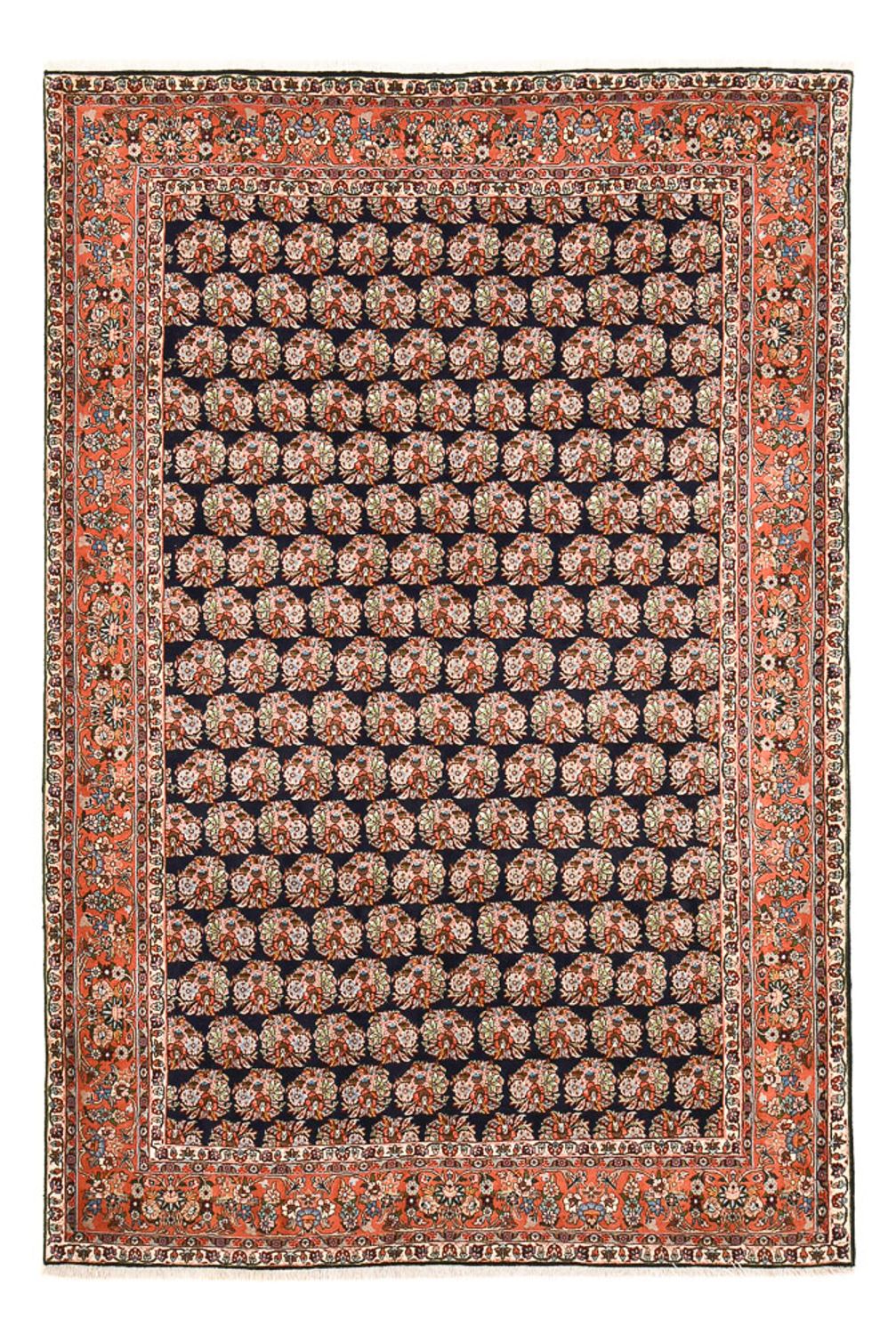 Alfombra persa - Bidjar - 298 x 195 cm - óxido